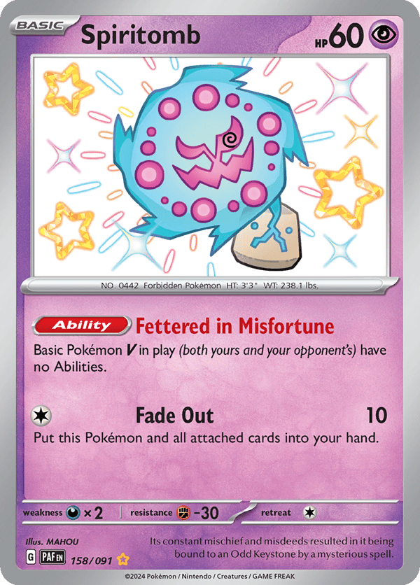 Spiritomb – Paldean Fates