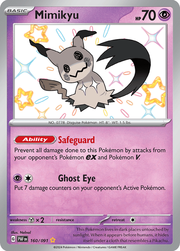 Mimikyu – Paldean Fates