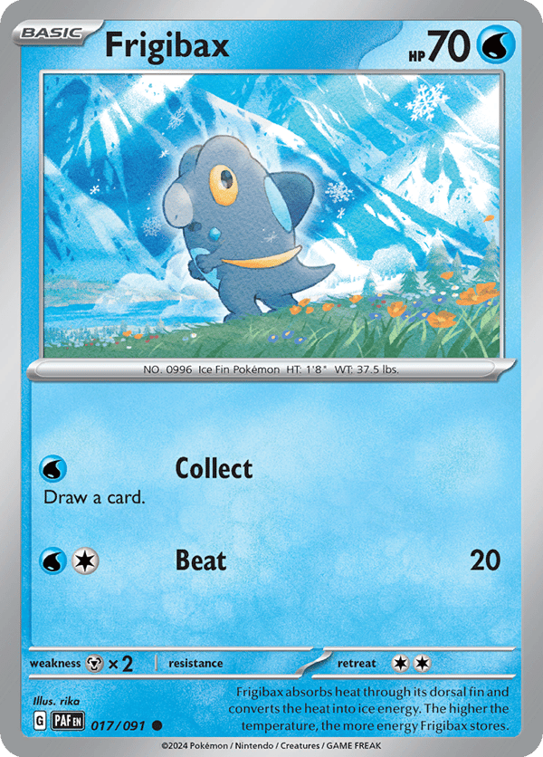 Frigibax – Common – Paldean Fates