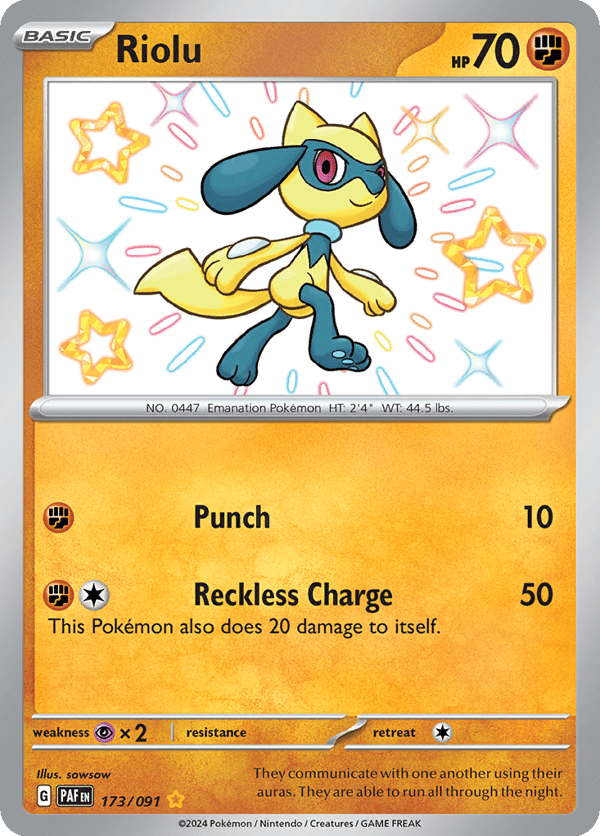 Riolu – Paldean Fates