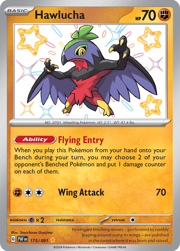 Hawlucha – Paldean Fates