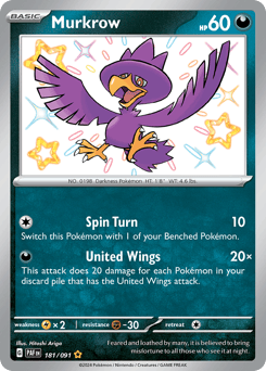 Murkrow – Shiny Rare
