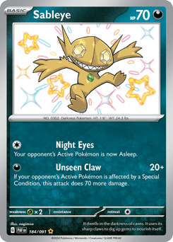Sableye – Shiny Rare