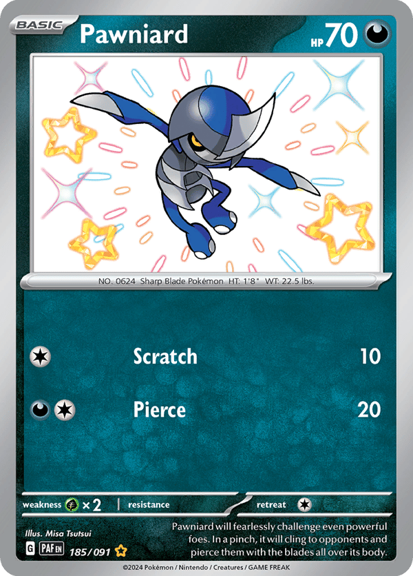 Pawniard – Paldean Fates