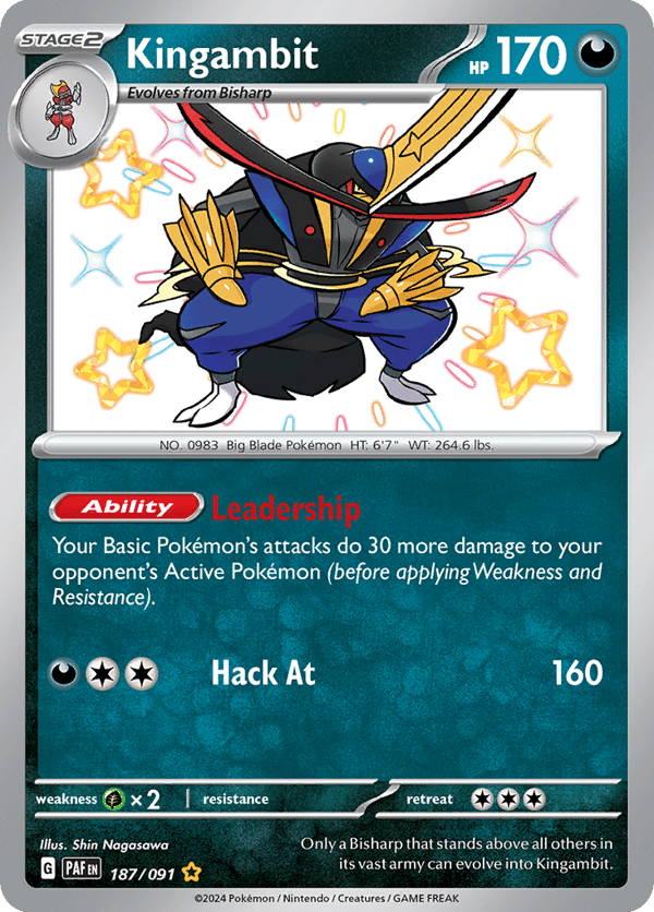 Kingambit – Paldean Fates