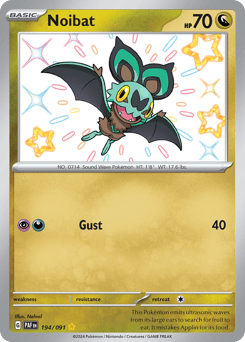 Noibat – Shiny Rare – Paldean Fates