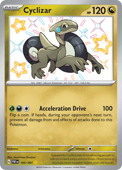 Cyclizar – Shiny Rare – Paldean Fates