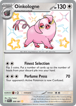Oinkologne – Shiny Rare – Paldean Fates