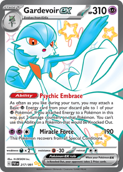 Gardevoir ex – Shiny Ultra Rare – Paldean Fates