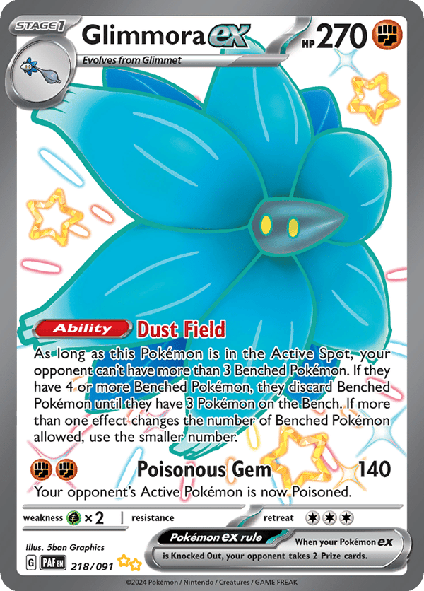Glimmora ex – Paldean Fates