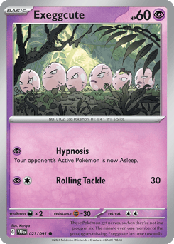 Exeggcute – Common – Paldean Fates