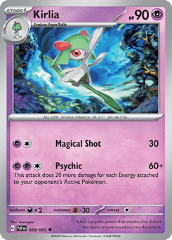 Kirlia – Uncommon – Paldean Fates
