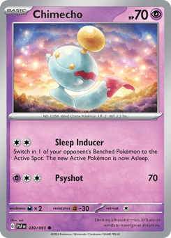 Chimecho – Common – Paldean Fates