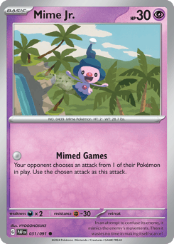 Mime Jr. – Common – Paldean Fates