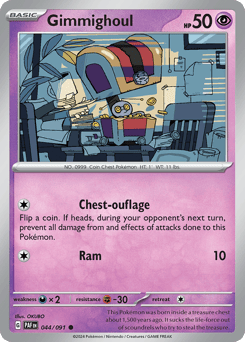 Gimmighoul – Common – Paldean Fates