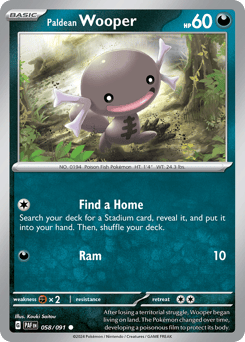 Paldean Wooper – Common