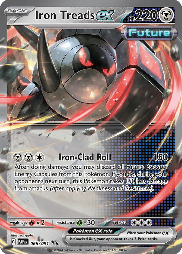 Iron Treads ex – Paldean Fates