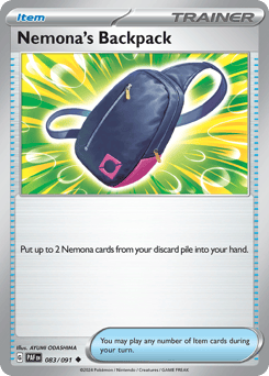 Nemona's Backpack – Uncommon