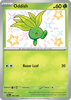 Oddish – Shiny Rare