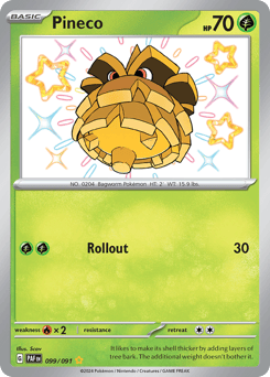 Pineco – Shiny Rare