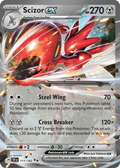 Scizor ex – Double Rare