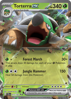 Torterra ex – Double Rare