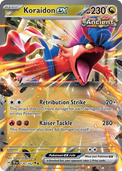 Koraidon ex – Double Rare