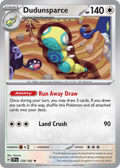Dudunsparce – Rare