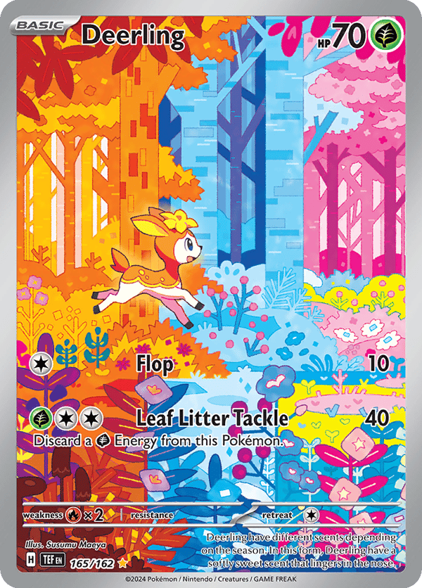 Deerling – Illustration Rare – Temporal Forces