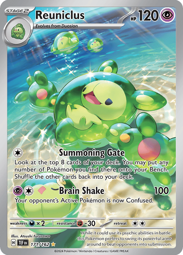 Reuniclus – Illustration Rare – Temporal Forces