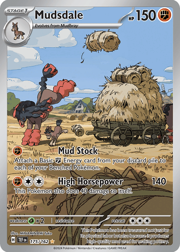 Mudsdale – Illustration Rare – Temporal Forces
