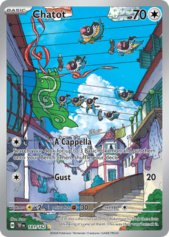Chatot – Illustration Rare