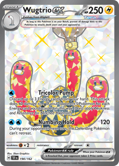 Wugtrio ex – Ultra Rare