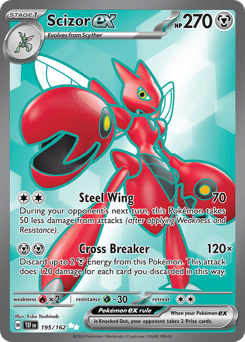 Scizor ex – Ultra Rare