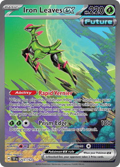 Iron Leaves ex – Special Illustration Rare