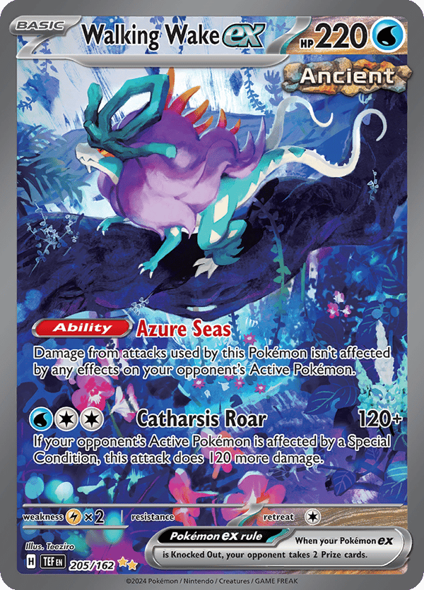Walking Wake ex – Special Illustration Rare – Temporal Forces