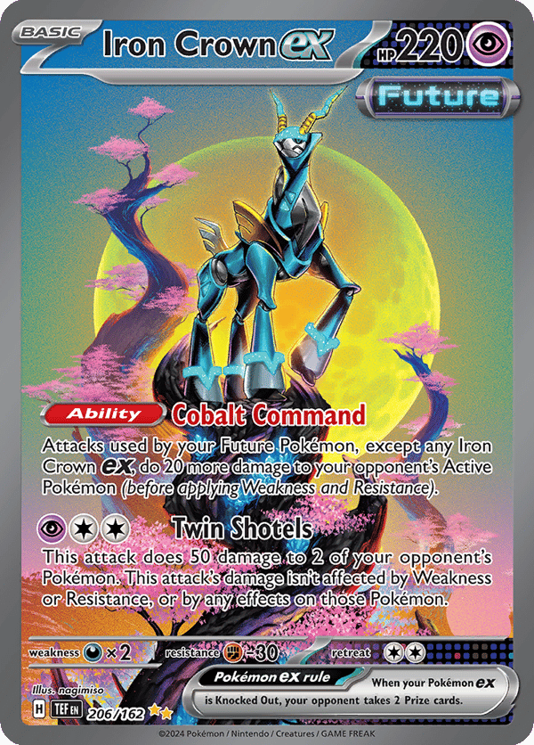 Iron Crown ex – Special Illustration Rare – Temporal Forces