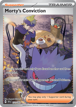 Morty's Conviction – Special Illustration Rare