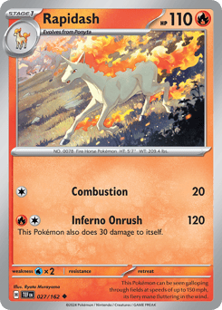 Rapidash – Uncommon – Temporal Forces