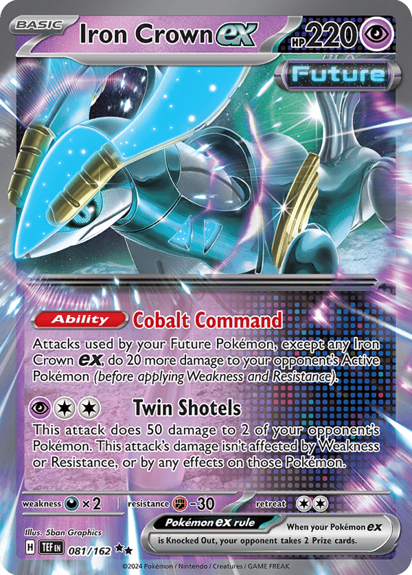 Iron Crown ex – Double Rare – Temporal Forces