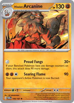Hisuian Arcanine – Rare