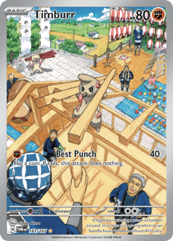 Timburr – Illustration Rare