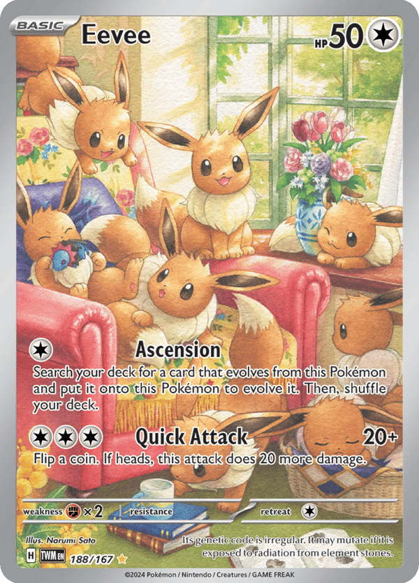 Eevee – Illustration Rare – Twilight Masquerade