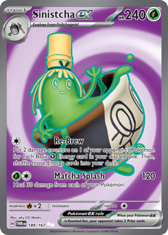 Sinistcha ex – Ultra Rare
