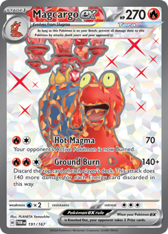 Magcargo ex – Ultra Rare