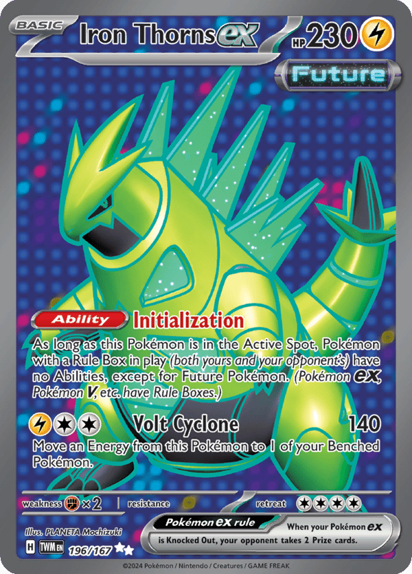Iron Thorns ex – Ultra Rare – Twilight Masquerade