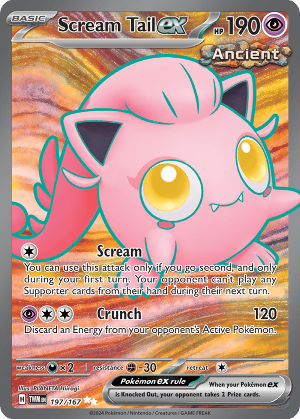 Scream Tail ex – Ultra Rare – Twilight Masquerade