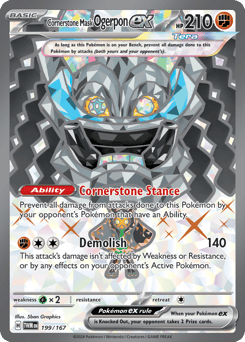 Cornerstone Mask Ogerpon ex – Ultra Rare