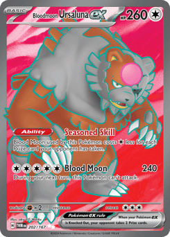 Bloodmoon Ursaluna ex – Ultra Rare
