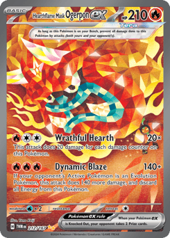 Hearthflame Mask Ogerpon ex – Special Illustration Rare